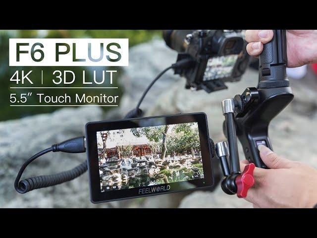 FEELWORLD F6 PLUS 5.5 Inch 3D LUT Touch Screen DSLR Camera Field Monitor