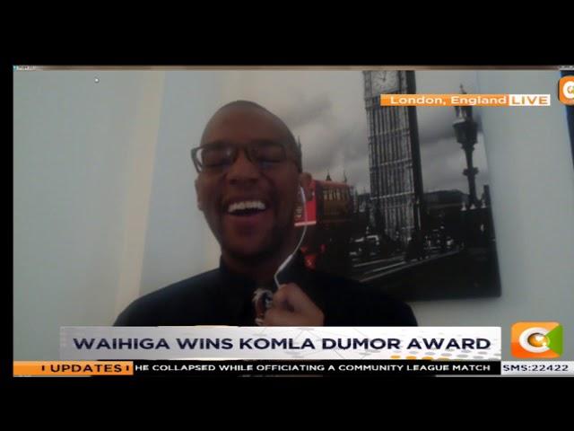 Waihiga Mwaura wins BBC Komla Dumor Award