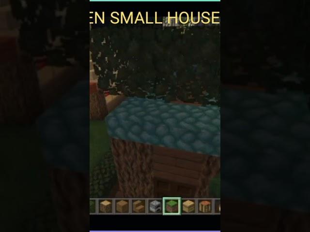 WODEN SMALL HOUSE#myfirstvlog #minecraft #myminecrafthouse #music #motivation