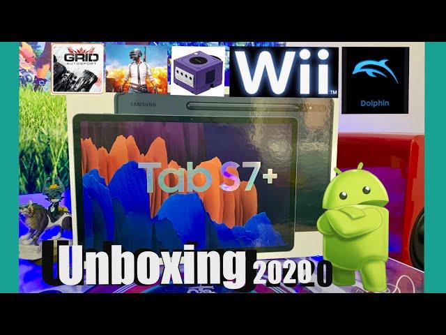 Samsung Galaxy Tab S7 Plus Unboxing - Gaming performance Testing Android/Emulation