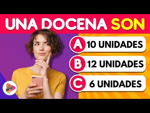 40 Preguntas de "PRIMARIA"  | ¿Cuánto Sabes? | Trivia-Reto