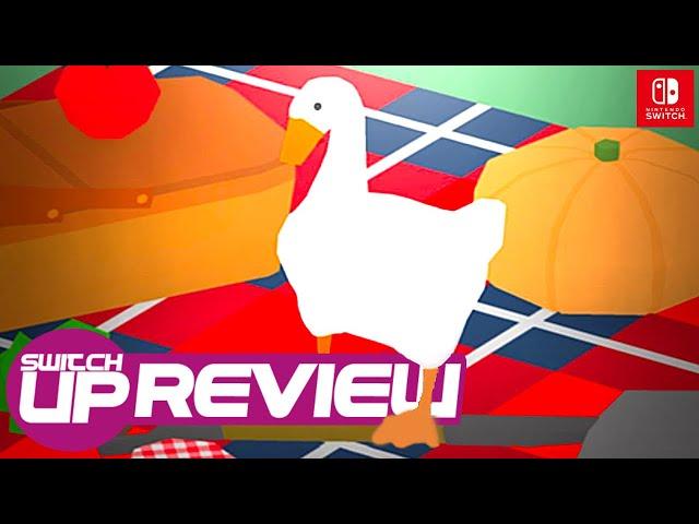 Untitled Goose Game Nintendo Switch Review - THE BEST WAY TO PLAY IT!