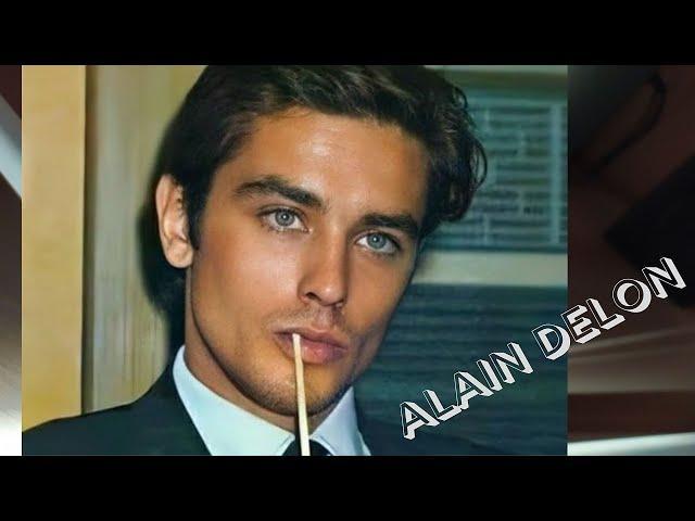 Alain Delon - Danser Encore ('To Dance Again" by HK) with lyrics