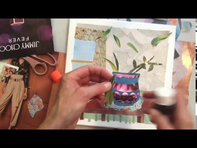 Teach Me Tuesday: Magazine Paper Collage