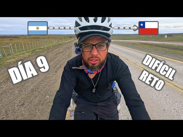 #333 Día 9. "TRES HORAS" sin bajarme de la BICI... Rumbo a SANTIAGO de CHILE