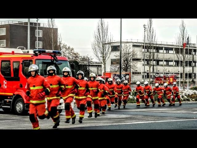 High-tension training: the future firefighters of Paris