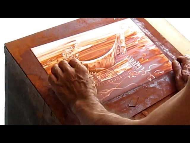 Zainal Beta's Clay Painting (Lukisan Tanah Liat Zainal Beta)