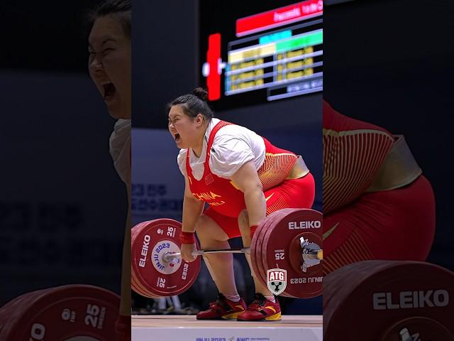 Li Wenwen  175kg / 386lbs C&J! #cleanandjerk #weightlifting #slowmotion