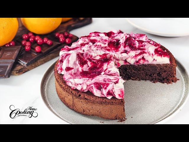 The Best Chocolate Cranberry Cake You’ll Ever Taste!