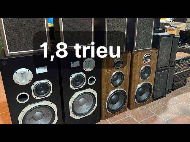 | 30 cặp loa pioner y7 | | loa toàn dải sony | | 20 âm ly denon | |  tape technice | | cd denon |