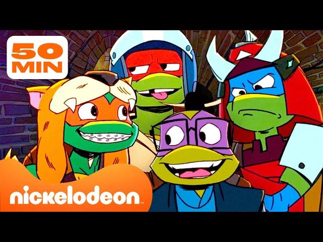 45 دقيقة من أطرف لحظات "قصص سلاحف النينجا المراهقين المتحولين"!   | نيكلوديون | Nickelodeon Arabia