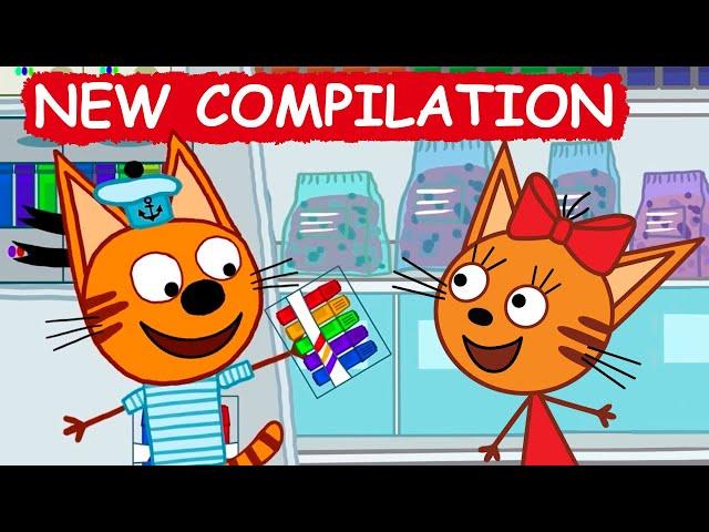 Kid-E-Cats | NEW Episodes Compilation | Best cartoons for Kids 2024