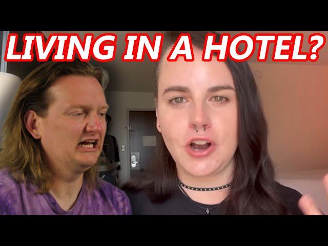 LIFE PLUS CINDY IS BACK & LIVING IN A HOTEL
