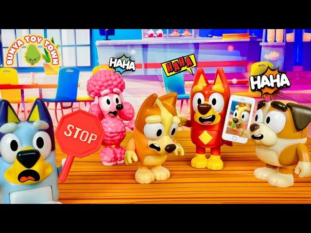 BLUEY - Don't Be A Bully to Bingo!  | Lessons For Kids | Pretend Play with Bluey Toys