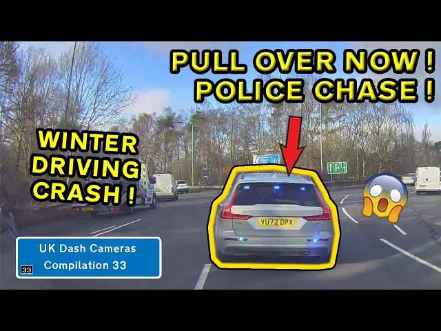 UK Dash Cameras - Compilation 33 - 2024 Bad Drivers, Crashes & Close Calls