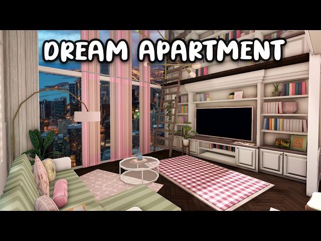 building my DREAM APARTMENT in bloxburg