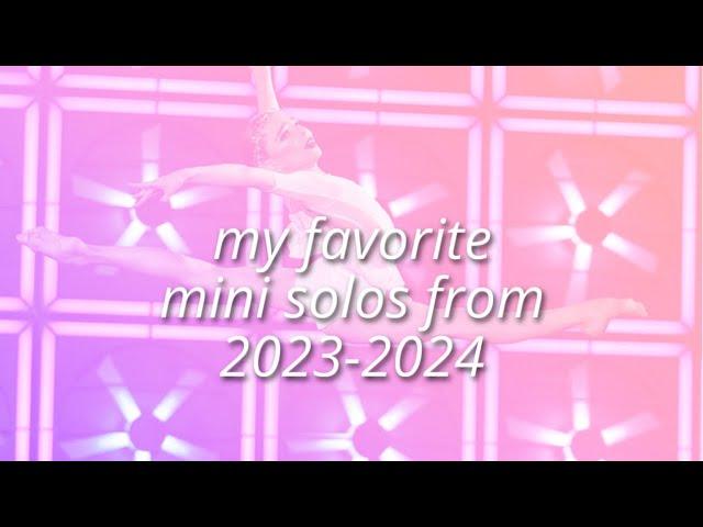 KidDancersOnYT’s Favorite Mini Solos From The 2023-2024 Season