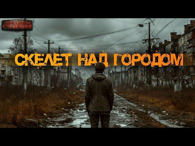 Скелет над городом - Даниил Ткаченко. Аудиокнига постапокалипсис. Антиутопия. Выживание. Рассказ