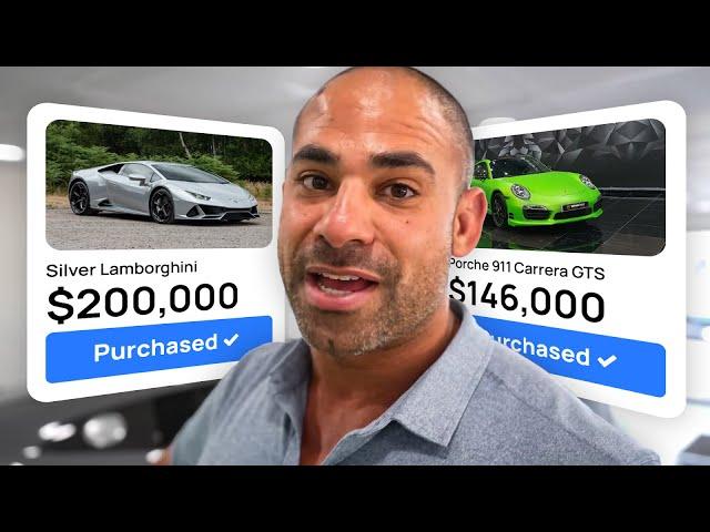 He just bought a $200,000 Lamborghini... in one click? | Day in the Life of a LUXURY Car Dealer.