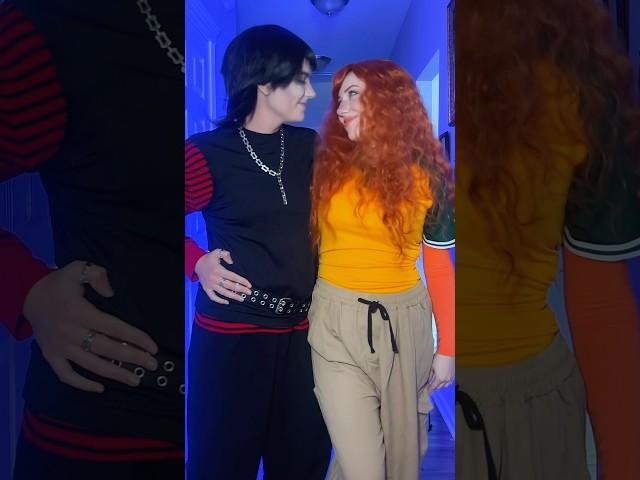 Mavis and Johnny! #cosplay #hoteltransylvania #mavis #johnny #cosplayer