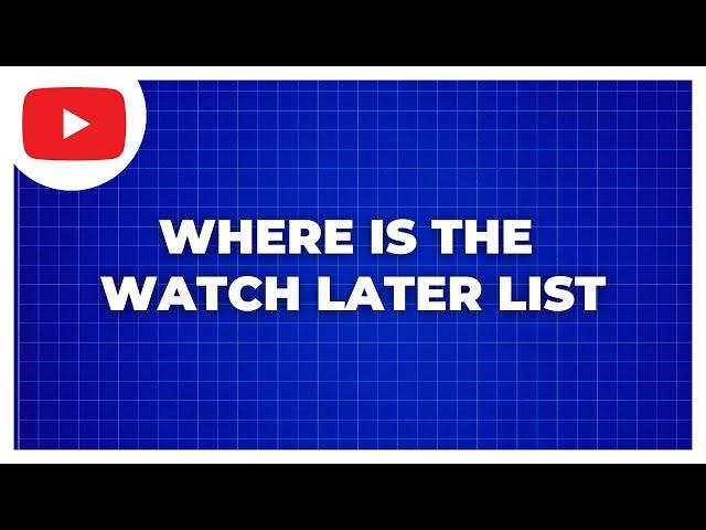 Watch Later List - Where Is My Watch Later List on YouTube App on iPad