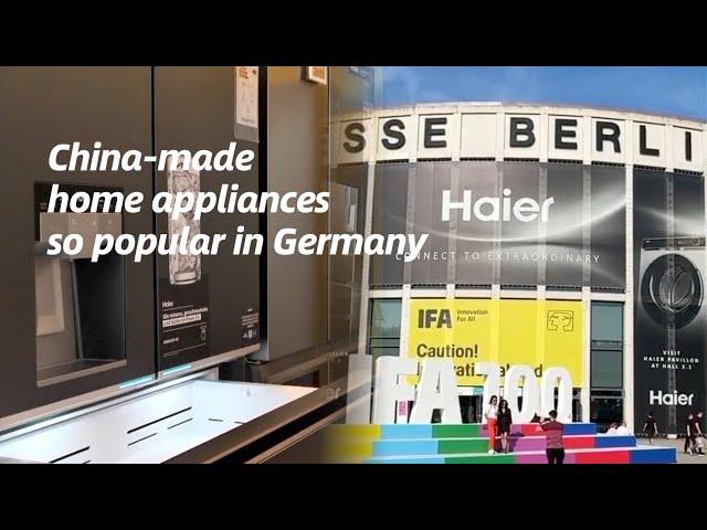 Why not Huawei and Haier? Made-in-China home appliances gaining foothold in Germany