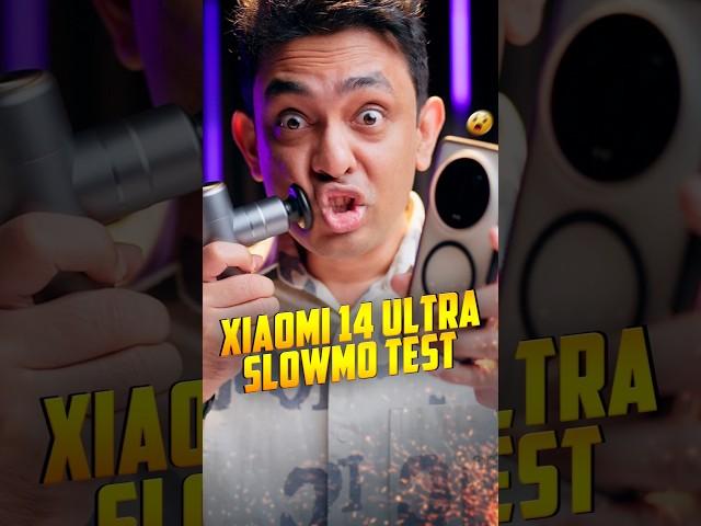 Xiaomi 14 Ultra Slow Mo Test #ttp #tech #shorts #funny