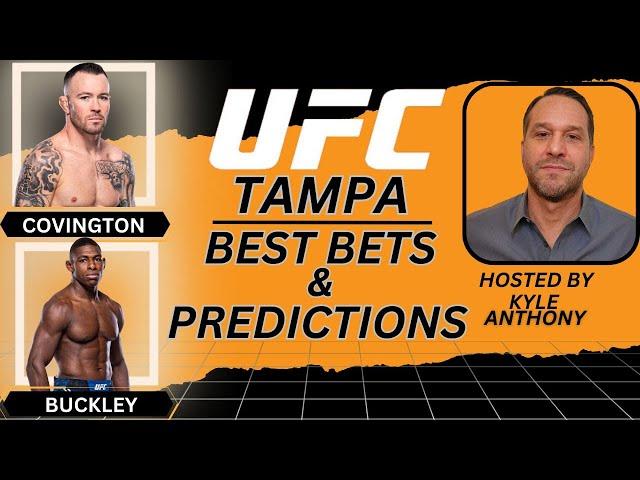 UFC Tampa: Buckley vs Covington Full Card Betting Picks, Predictions and Best Bets