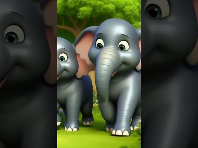 Hathi Raja kaha chale  cartoon video #cartoon #hathirajacartoon #ytreels #viralreel #trendigshorts