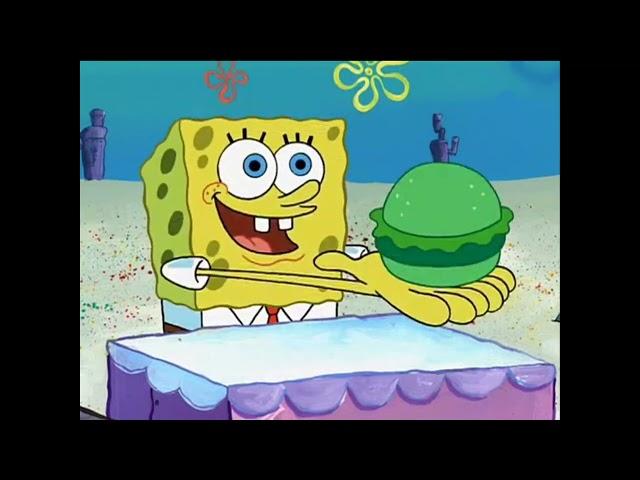 Spongebob ~ That thing's green!