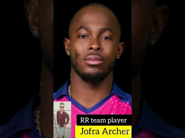 Jofra Archer (old and young) Rajasthan royals team player #shorts