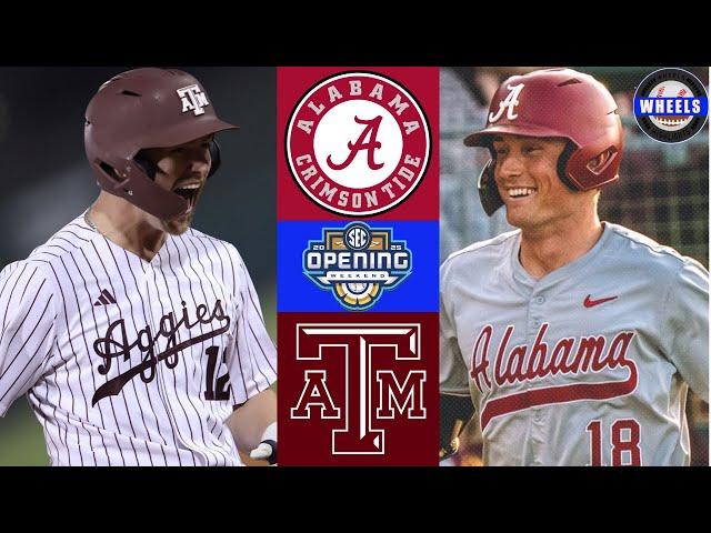 #17 Alabama vs #19 Texas A&M (Exciting Game!) | 2025 College Baseball Highlights