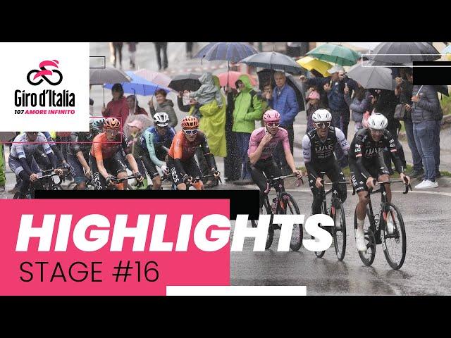 Giro d'Italia 2024 | Stage 16: Highlights