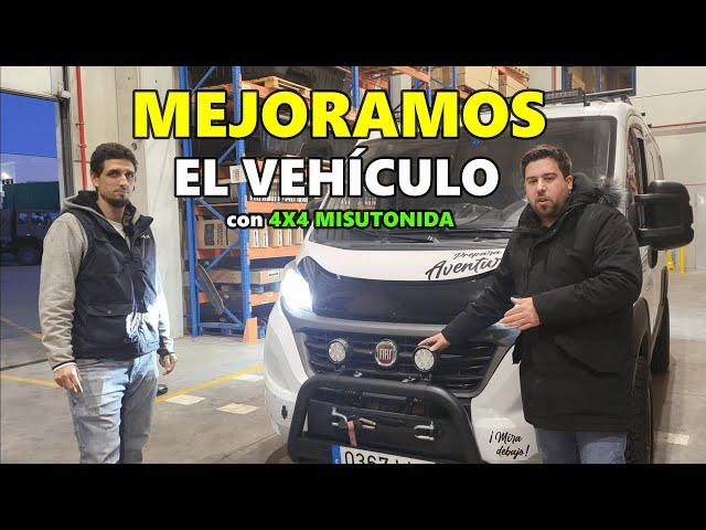 Como MEJORAR la conducción y seguridad en nuestras AUTOCARAVANAS y FURGONETAS CAMPER [4x4misutonida]