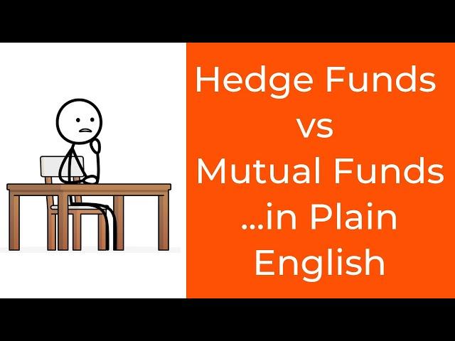 Hedge Funds vs Mutual Funds in Plain English