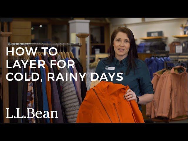 How to Layer for Cold, Rainy Days | L.L.Bean