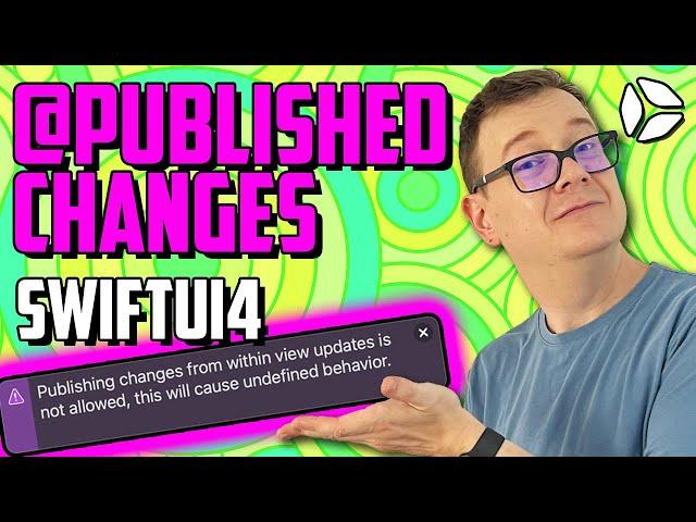 Publishing changes from within view updates is not allowed, this will cause undefined behaviour