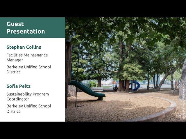 Community of Practice for Schoolyard Forests #1: Berkeley Unified School District