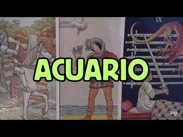 ACUARIO YA HA CAIDO LA MUJER QUE TE HACE BRUJERIA ️ KARMA  HOROSCOPO #ACUARIO HOY TAROT AMOR