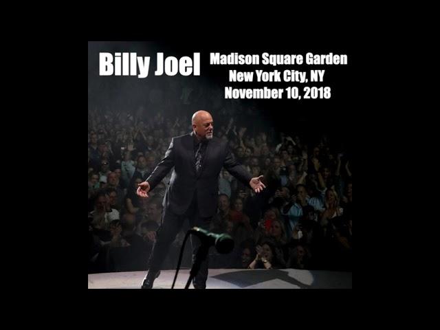 Billy Joel - Madison Square Garden, New York City, NY (November 10, 2018)