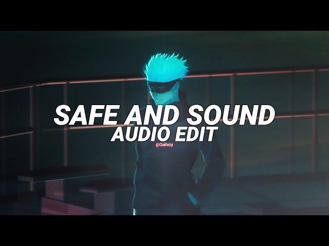 safe and sound - capital cities [edit audio]