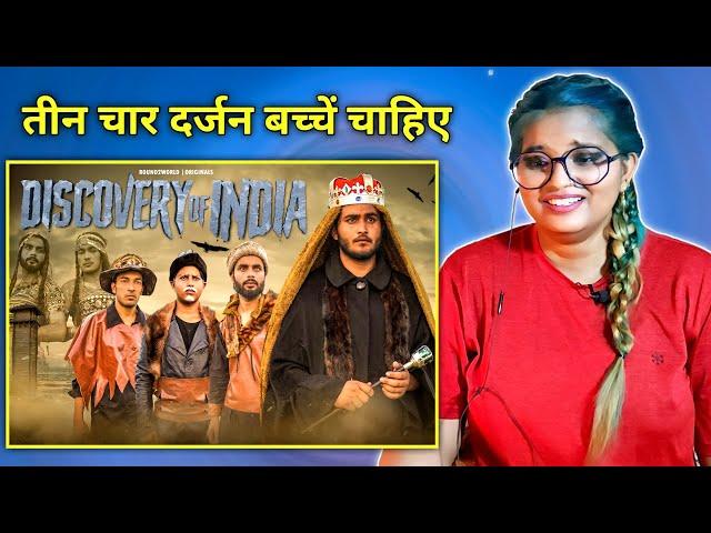 Discovery Of India | Round2World | R2W | Round2World New Video | REACTION | SWEET CHILLIZ |