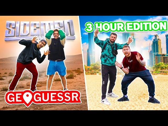 SIDEMEN PLAY GEOGUESSR - 3 HOUR EDITION