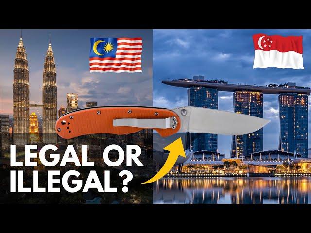 What Knives Can You EDC in Singapore and Malaysia | Everything You Need to Know