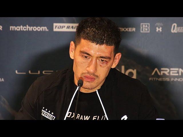 GUTTED Dmitry Bivol speaks FIRST WORDS on LOSS to Betebiev at Post Fight Press Conference