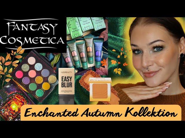 Fantasy Cosmetica ENCHANTED AUTUMN X @MakeupJustForFun I Singe Beauty Blushes I Easy Blur Huda