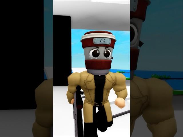 He tried to kidnap Bacon but then this happened.. #shorts #roblox #robloxshorts