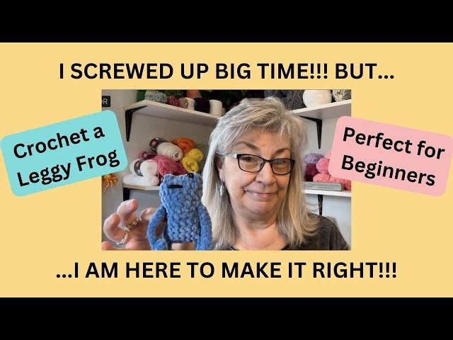 How to Crochet a Leggy Frog
