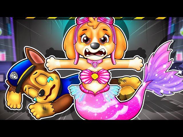 No...Chase , Please Don't Give Up - Mermaid Skye is so Sad - Paw Patrol Ultimate Rescue | Rainbow