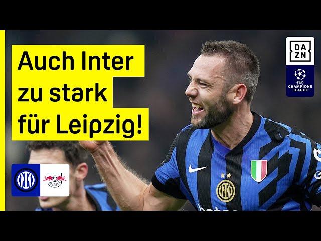 Leipzig weiterhin punktlos: Inter Mailand - RB Leipzig | UEFA Champions League | DAZN Highlights